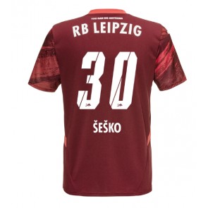 RB Leipzig Benjamin Sesko #30 Replika Udebanetrøje 2024-25 Kortærmet